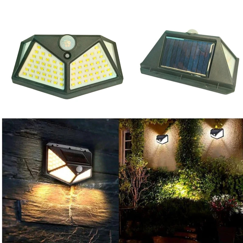 Luminária Solar com Sensor de Movimento