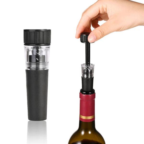 Abridor de Vinho por Pressão de Ar